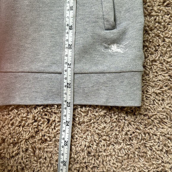 BURBERRY Golf Nova Check Trim Short Sleeve Hoodie - Picture 17 of 17